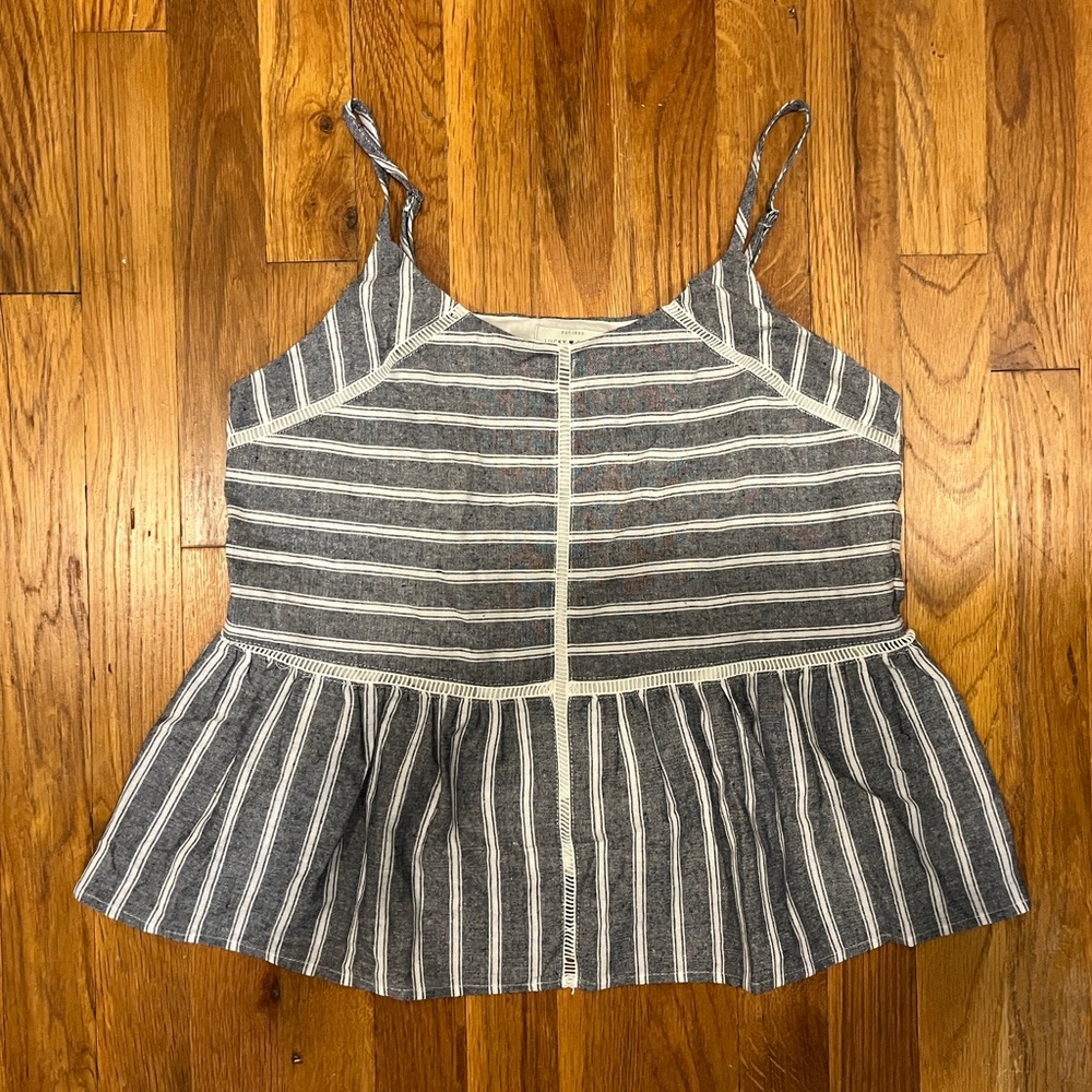 Lucky brand peplum tank